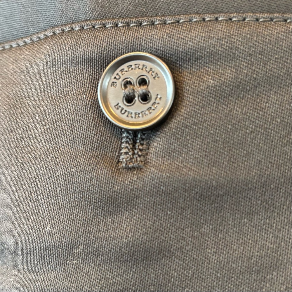 BURBERRY 
Burberry London Black Wool Blend
Tailored Trousers - Picture 9 of 15